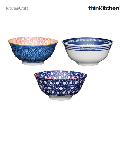 Kitchencraft Greek Style Ceramic Bowl Set