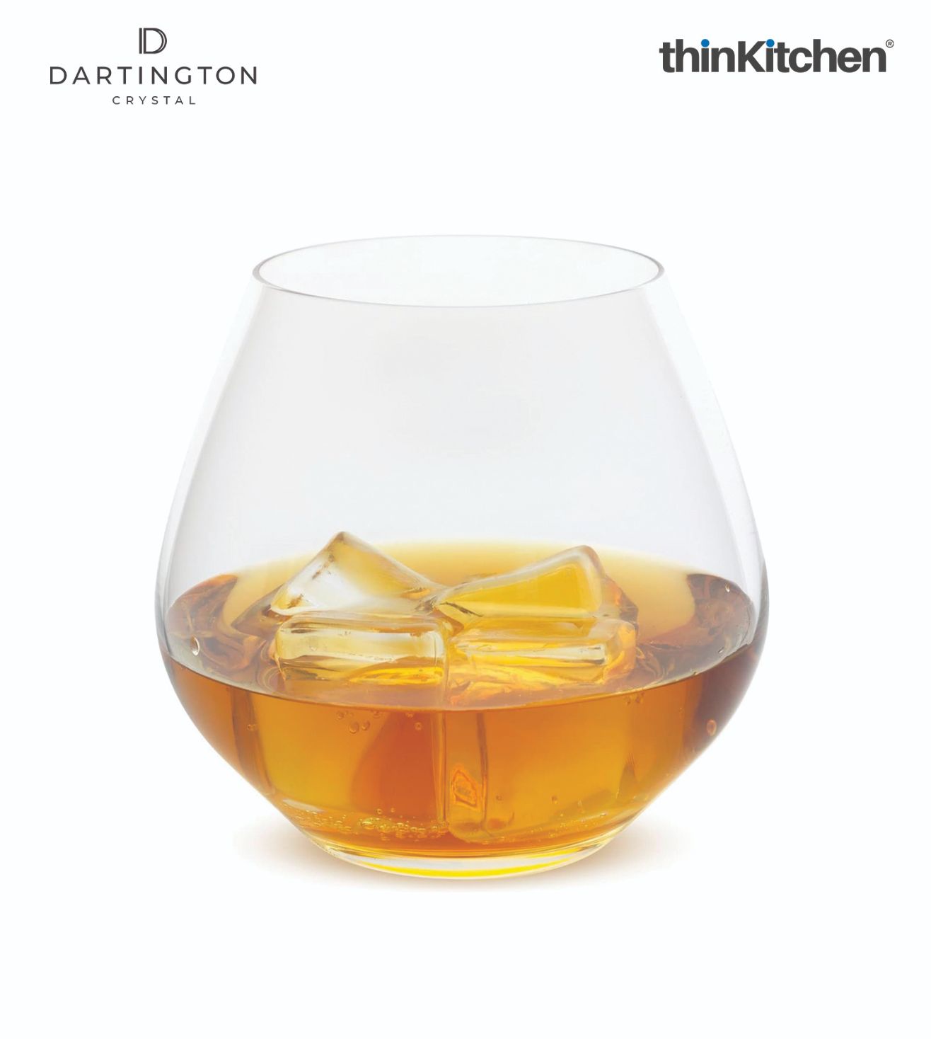 Dartington Origin Stemless Gin & Tonic Glasses set of 4