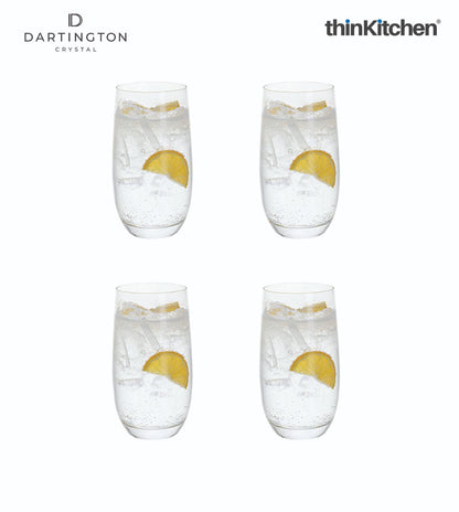 Dartington Crystal Highball Glasses 500ml Set of 6