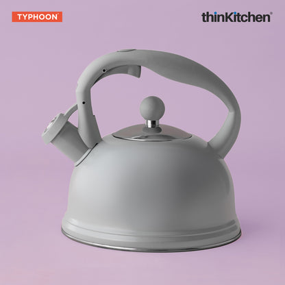 Typhoon Grey Stove Top Kettle 1 8 Ltr