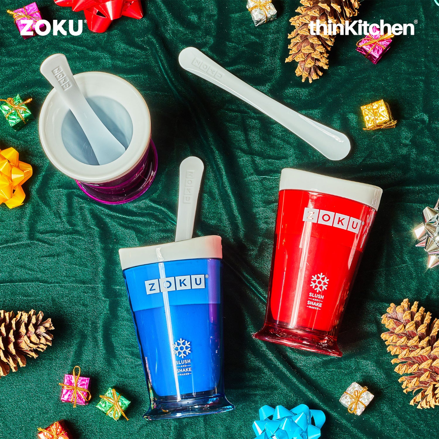 Set of 2 Slush & Shake Makers - Zoku - ZOKU