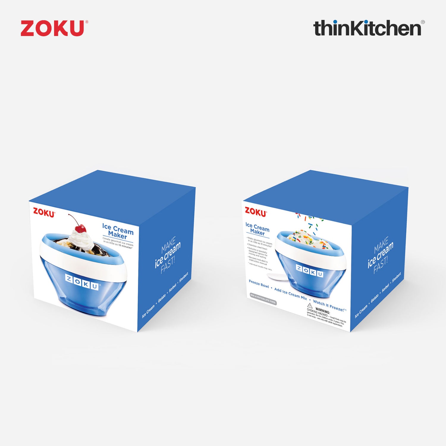 Zoku - Ice Cream Maker, Blue