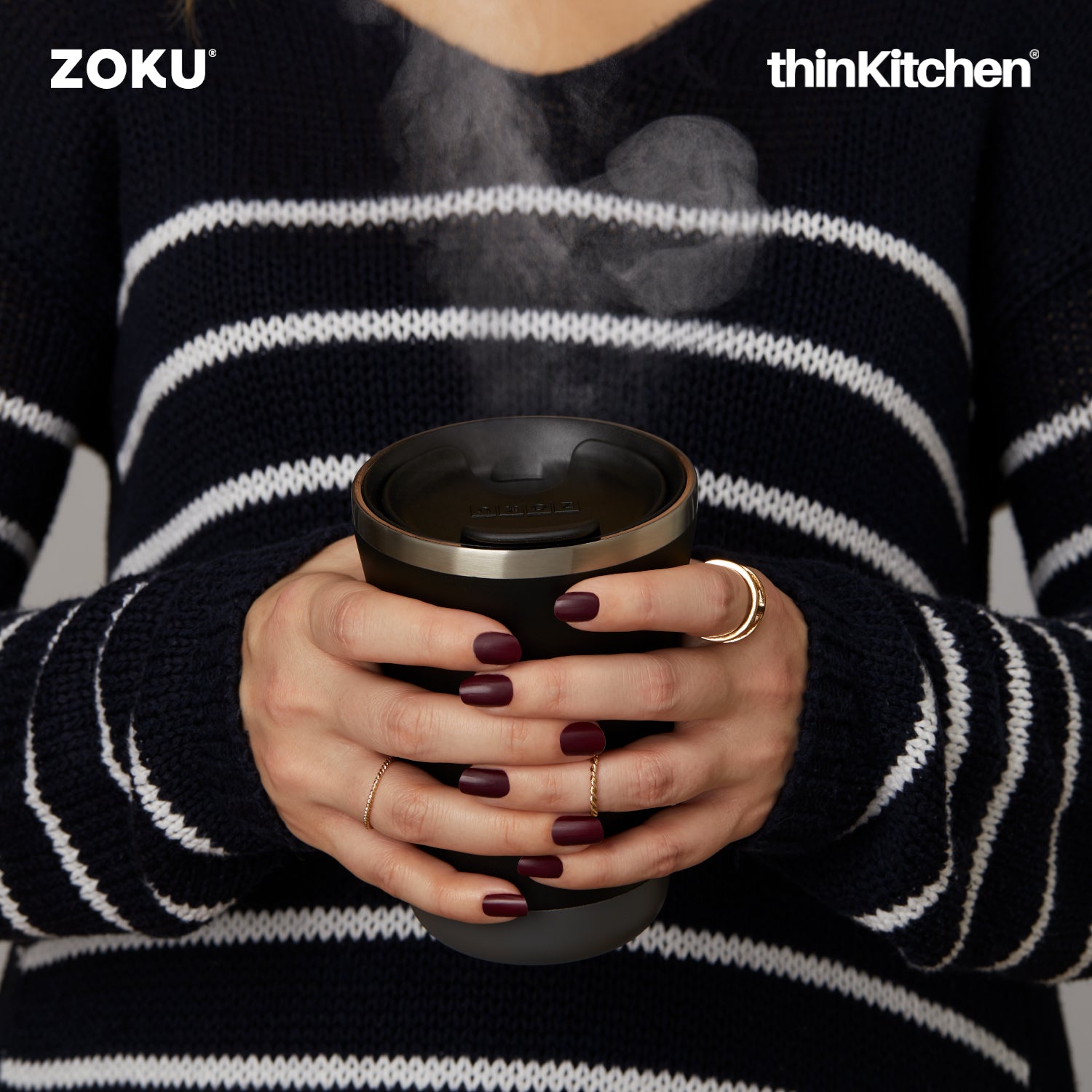 Zoku Zk127-bl Travel Tumbler, Blue