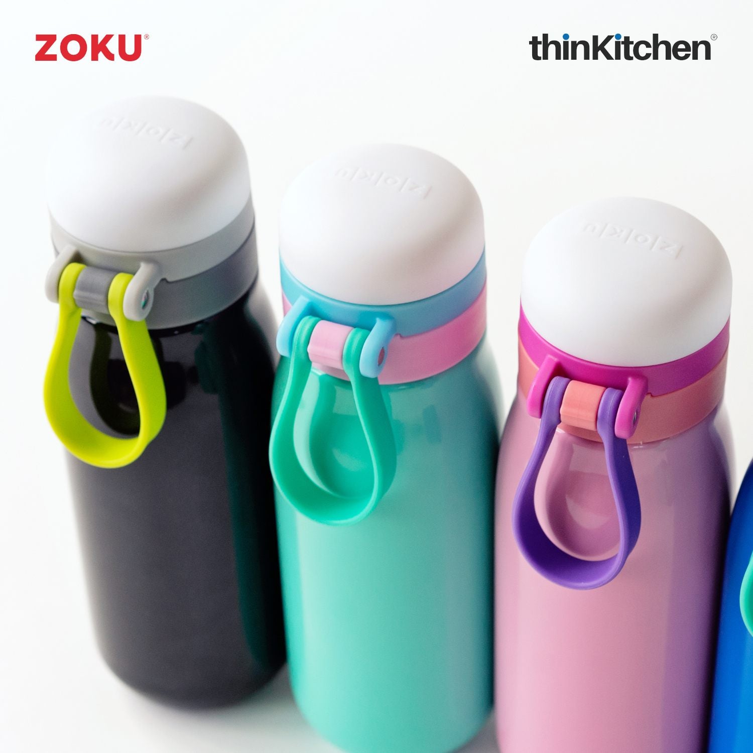 Zoku Ultralight Stainless Steel Bottle Blue