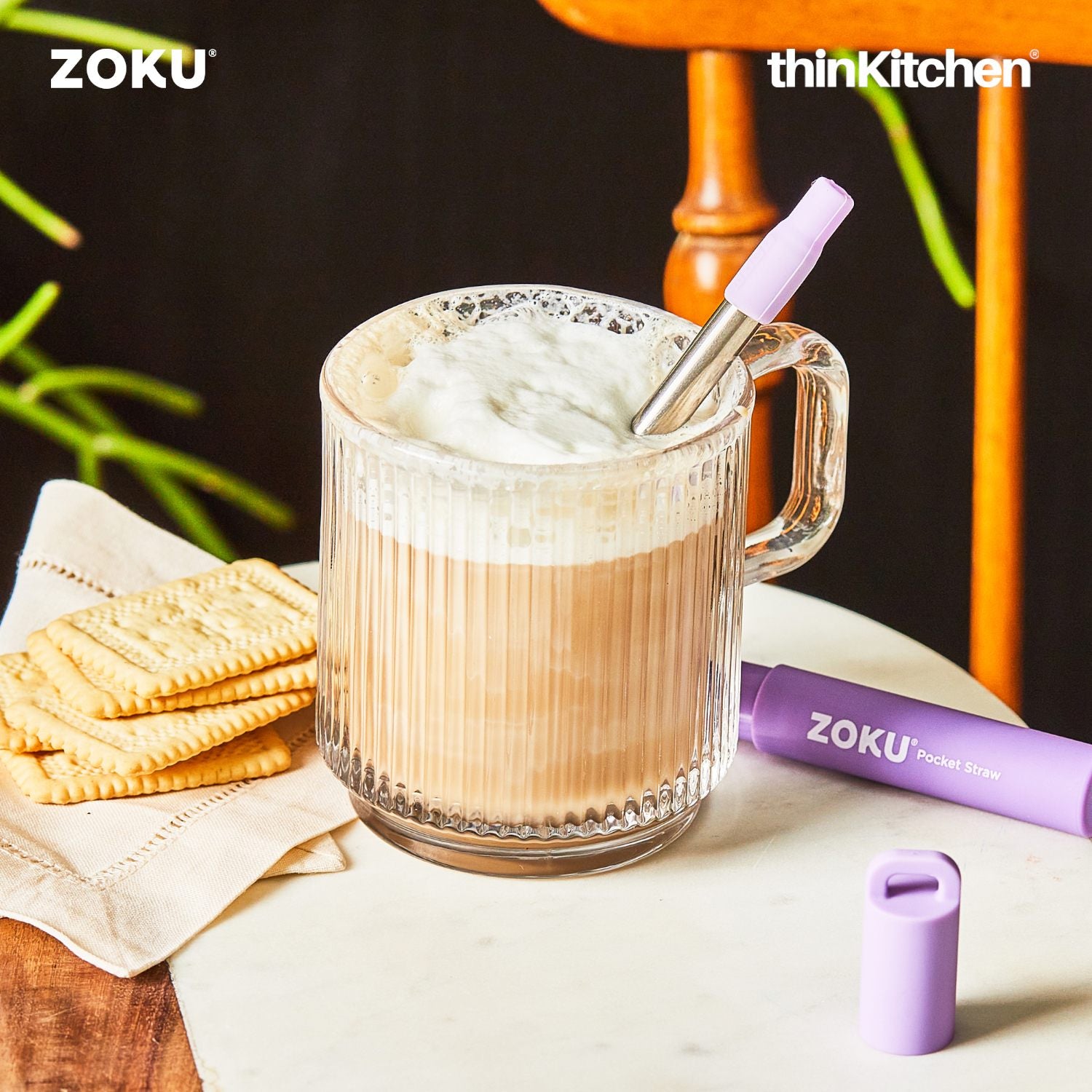 Zoku Purple Iced Coffee Maker