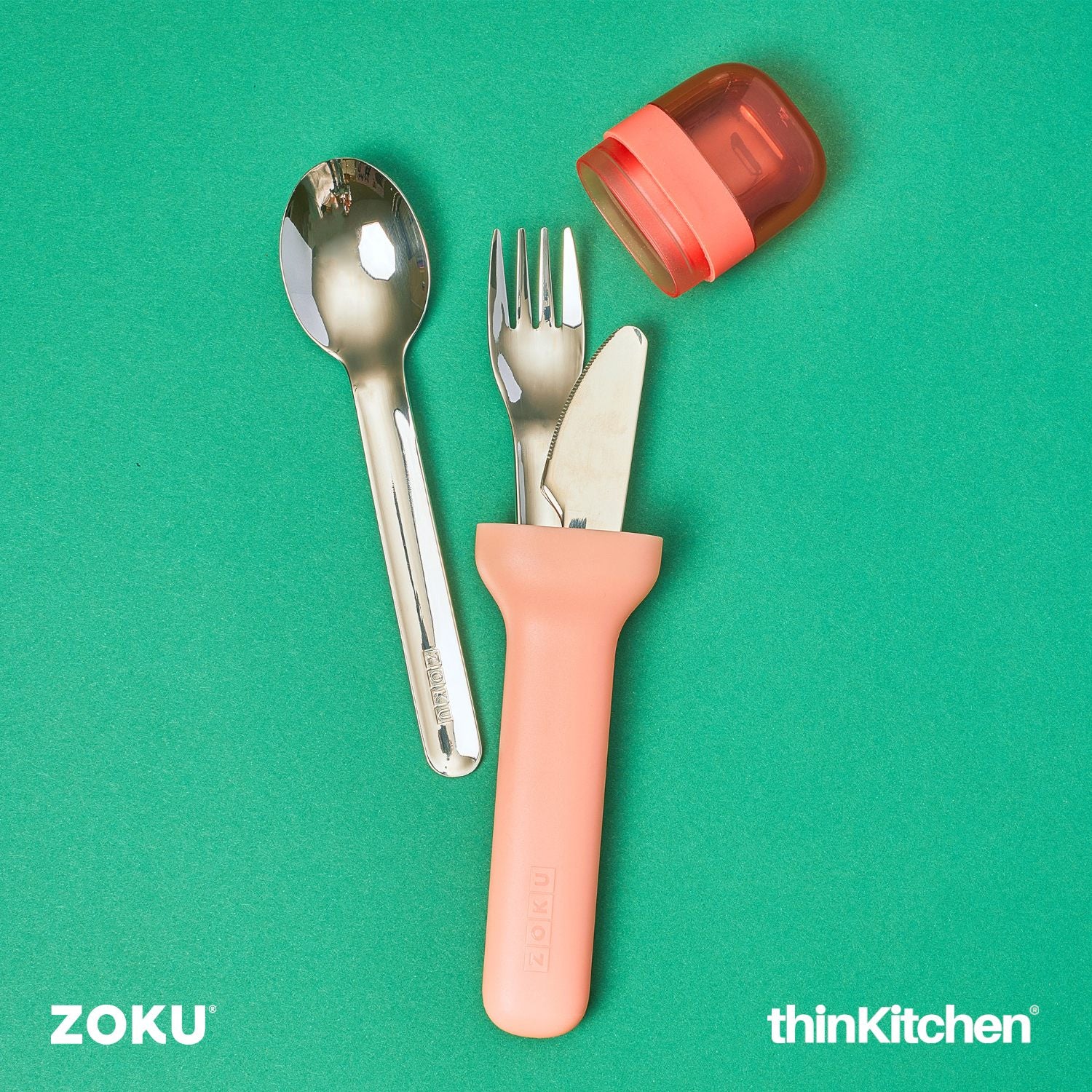 Zoku Pocket Utensil Set - Teal