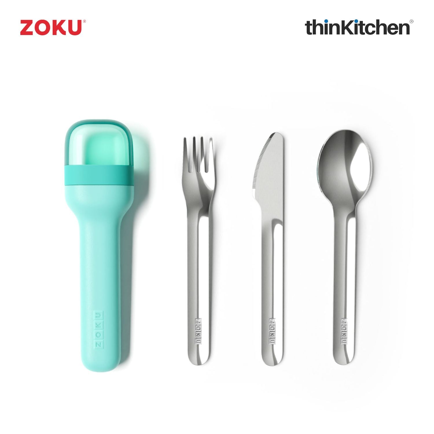 Zoku Pocket Utensil Set - Teal