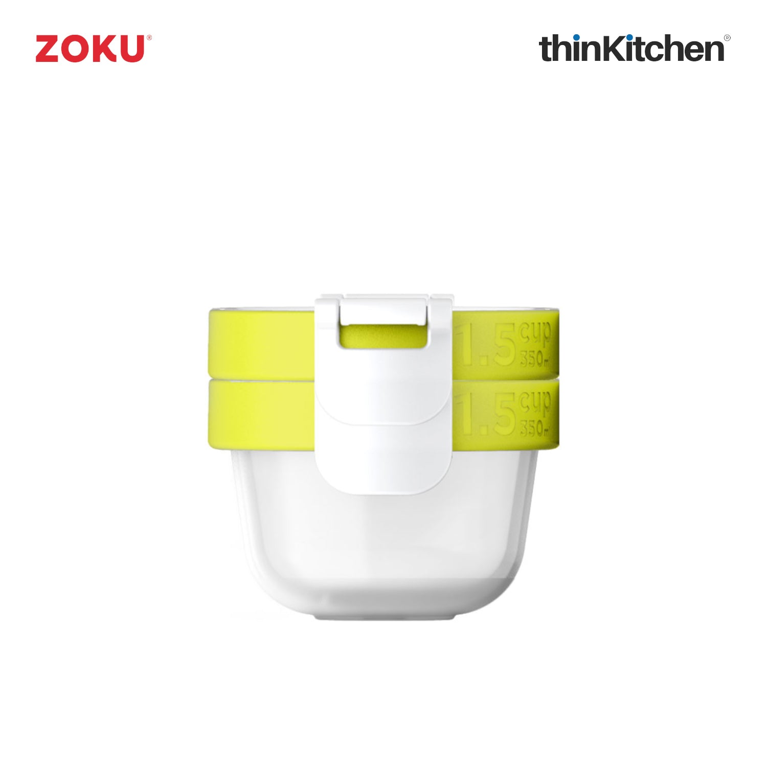 Zoku Food Storage Container, One Size, Cream