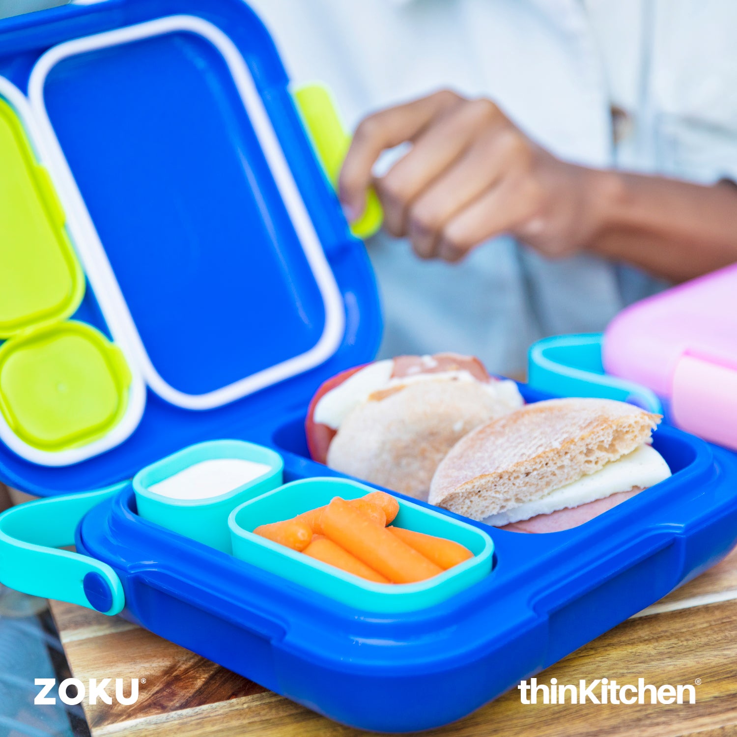 Zoku Neat Bento Blue