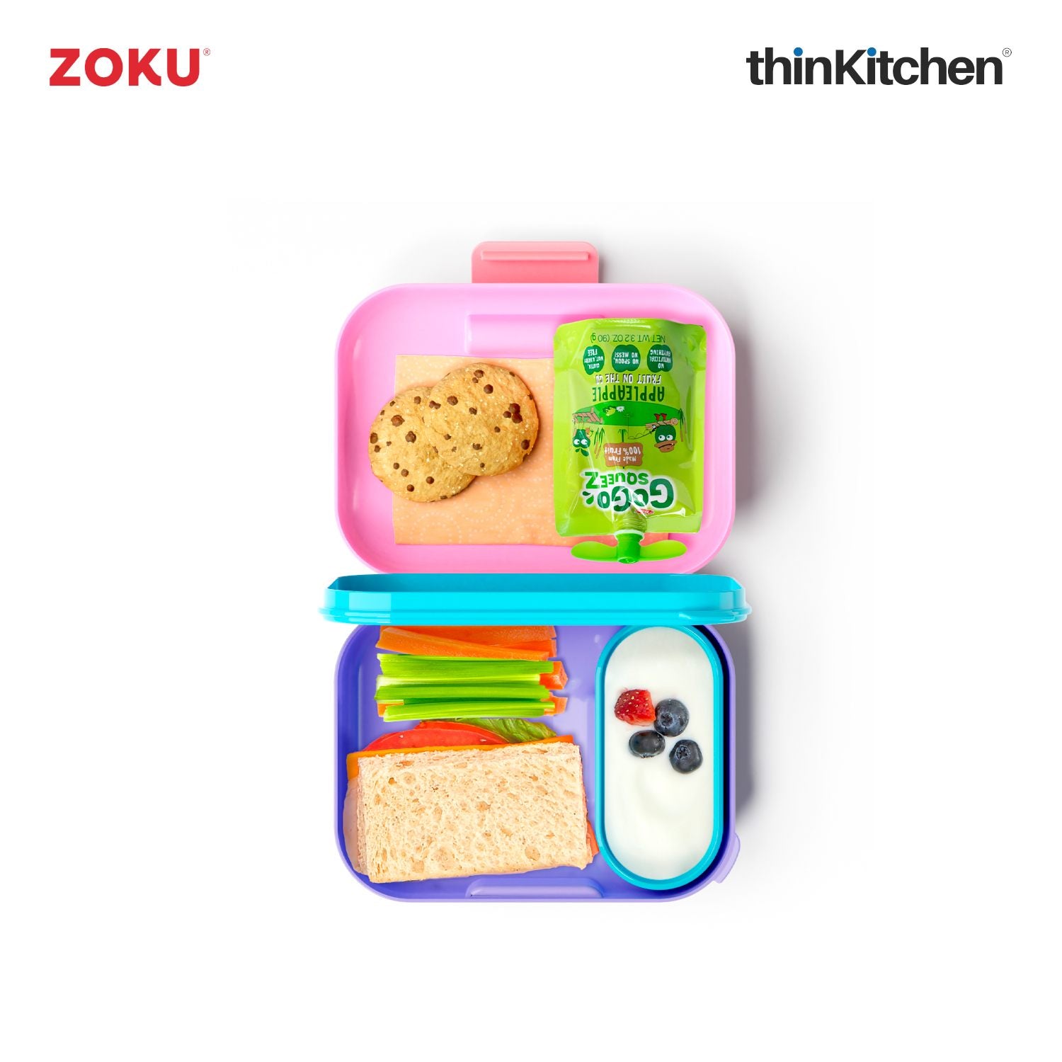 Zoku Neat Bento Jr - Blue